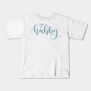 Wedding party hubby husband Kids T-Shirt